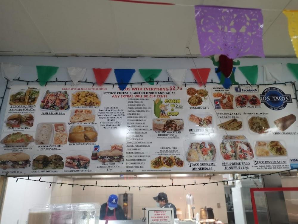 Los Tacos Menu image 2